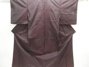 花模様織出し本場泥大島紬着物アンサンブル